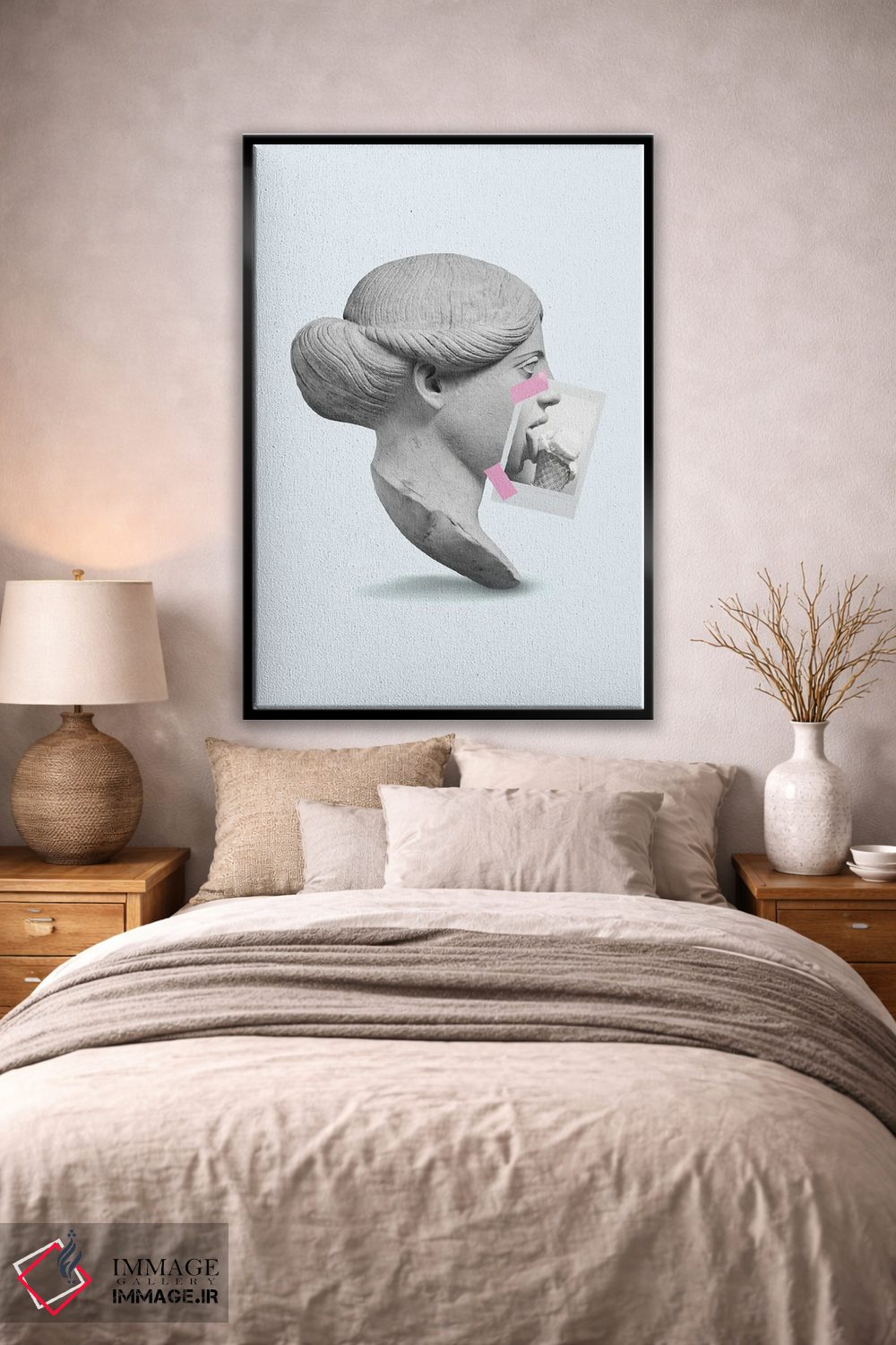 تابلو دکوراتیو "تنه بستنی" اثر یوناس لوس - D2B