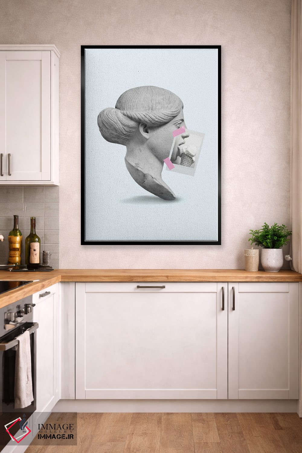 تابلو دکوراتیو "تنه بستنی" اثر یوناس لوس - D3B