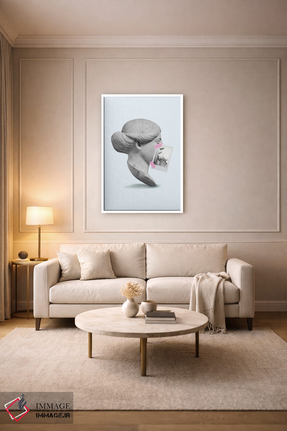 تابلو دکوراتیو "تنه بستنی" اثر یوناس لوس - D4W