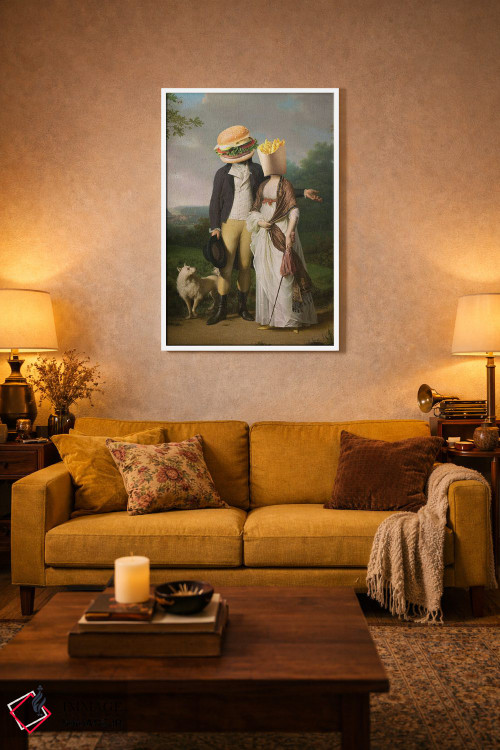 تابلو دکوراتیو "زوج کامل" اثر یوناس لوس - D4W