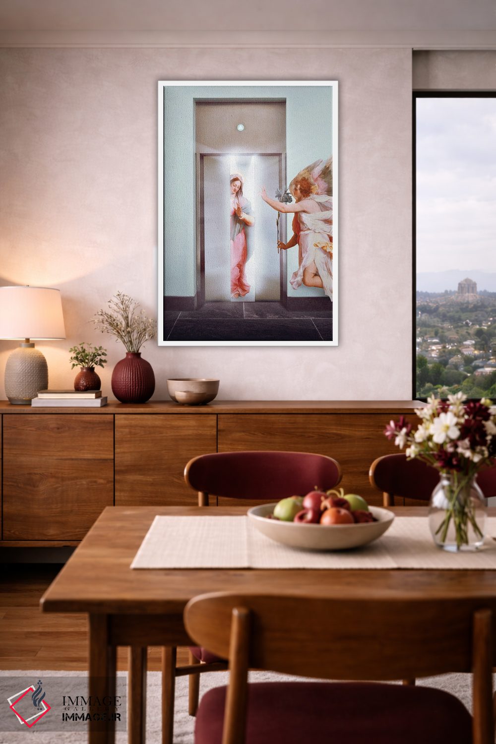 تابلو دکوراتیو "در حال بالا رفتن" اثر یوناس لوس - D3W