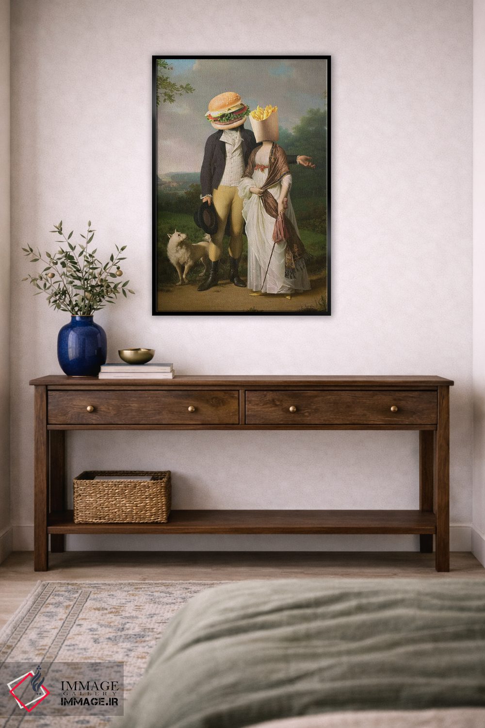 تابلو دکوراتیو "زوج کامل" اثر یوناس لوس - D5B