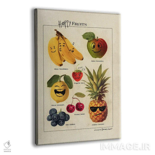 تابلو دکوراتیو "میوه های شاد" اثر یوناس لوس - نمای پرسپکتیو محصول