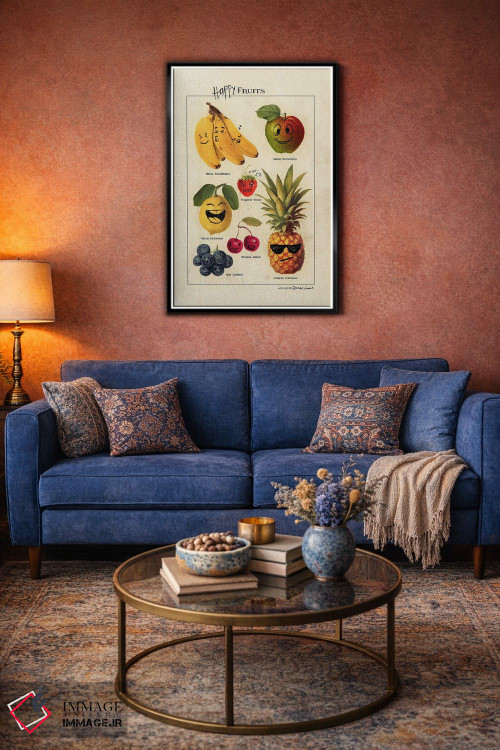 تابلو دکوراتیو "میوه های شاد" اثر یوناس لوس - D4B