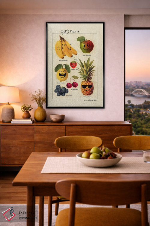 تابلو دکوراتیو "میوه های شاد" اثر یوناس لوس - D6B