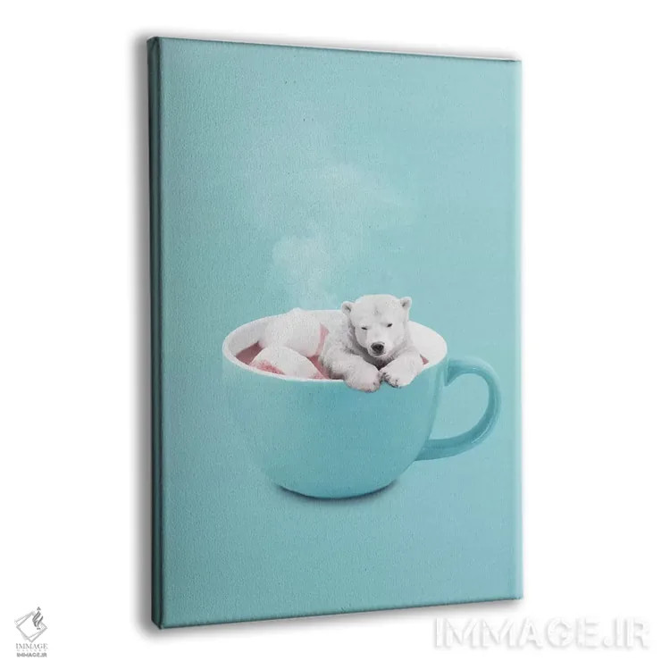 تابلو دکوراتیو "شکلات داغ" اثر یوناس لوس - نمای پرسپکتیو محصول