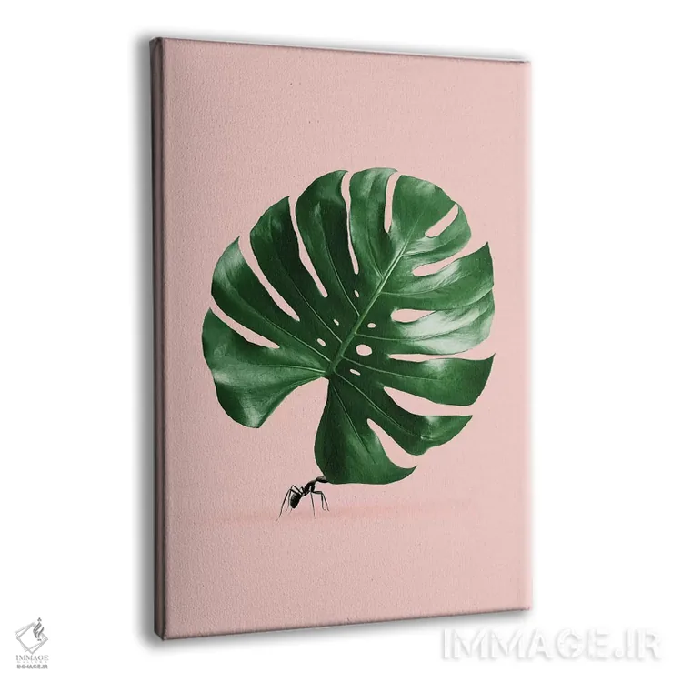 تابلو دکوراتیو "مورچه مونسترا" اثر یوناس لوس - نمای پرسپکتیو محصول