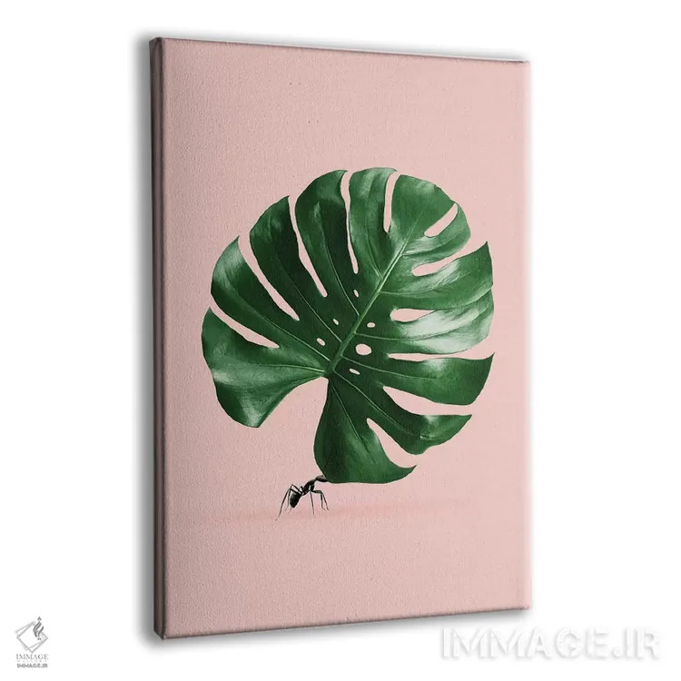 تابلو دکوراتیو "مورچه مونسترا" اثر یوناس لوس - نمای پرسپکتیو محصول