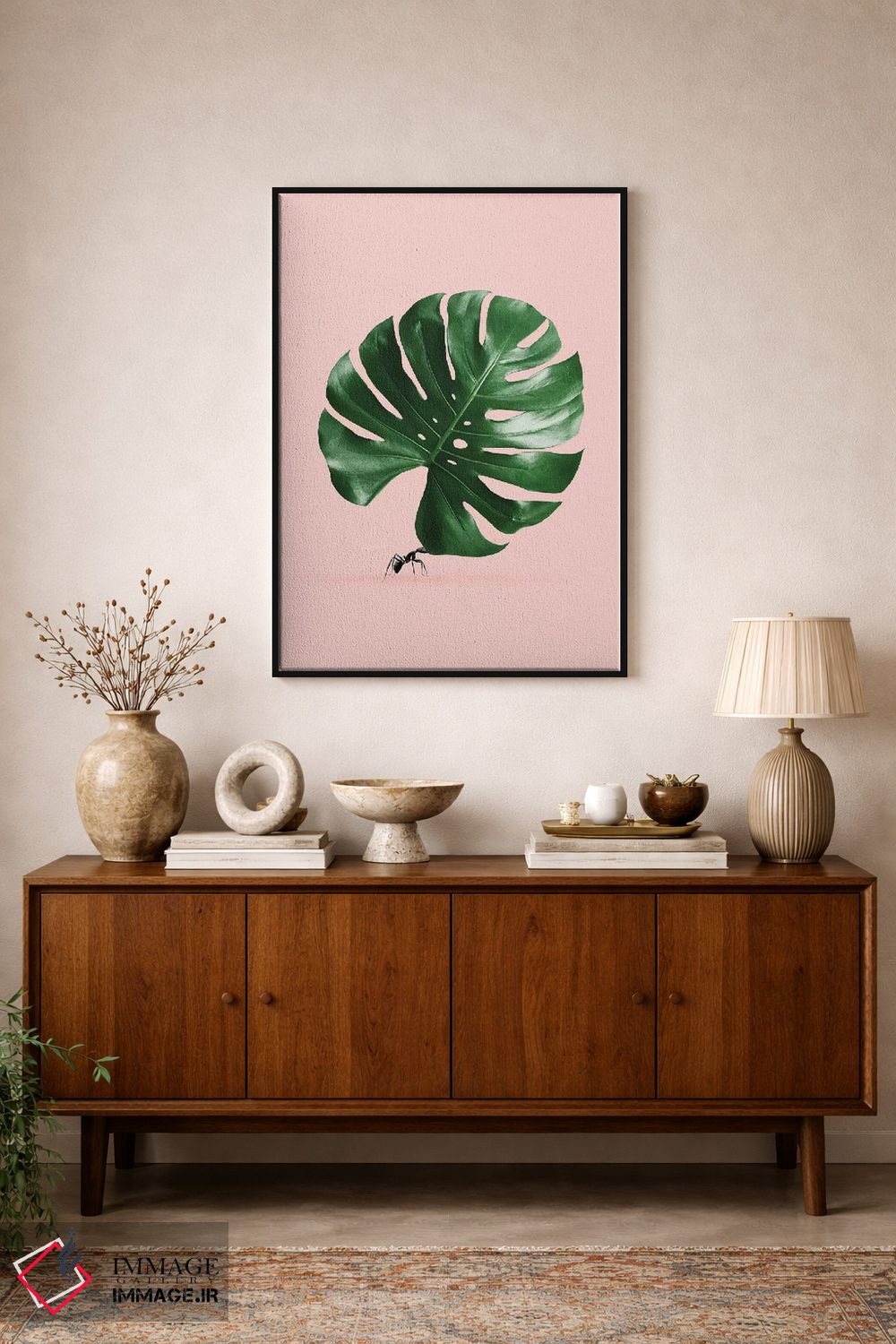 تابلو دکوراتیو "مورچه مونسترا" اثر یوناس لوس - D2B