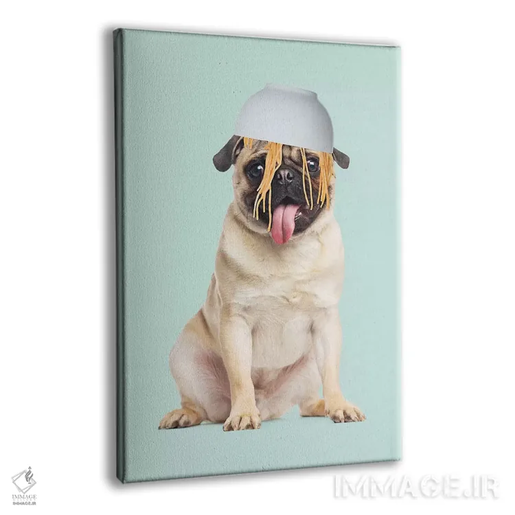 تابلو دکوراتیو "پاگتی " اثر یوناس لوس - نمای پرسپکتیو محصول