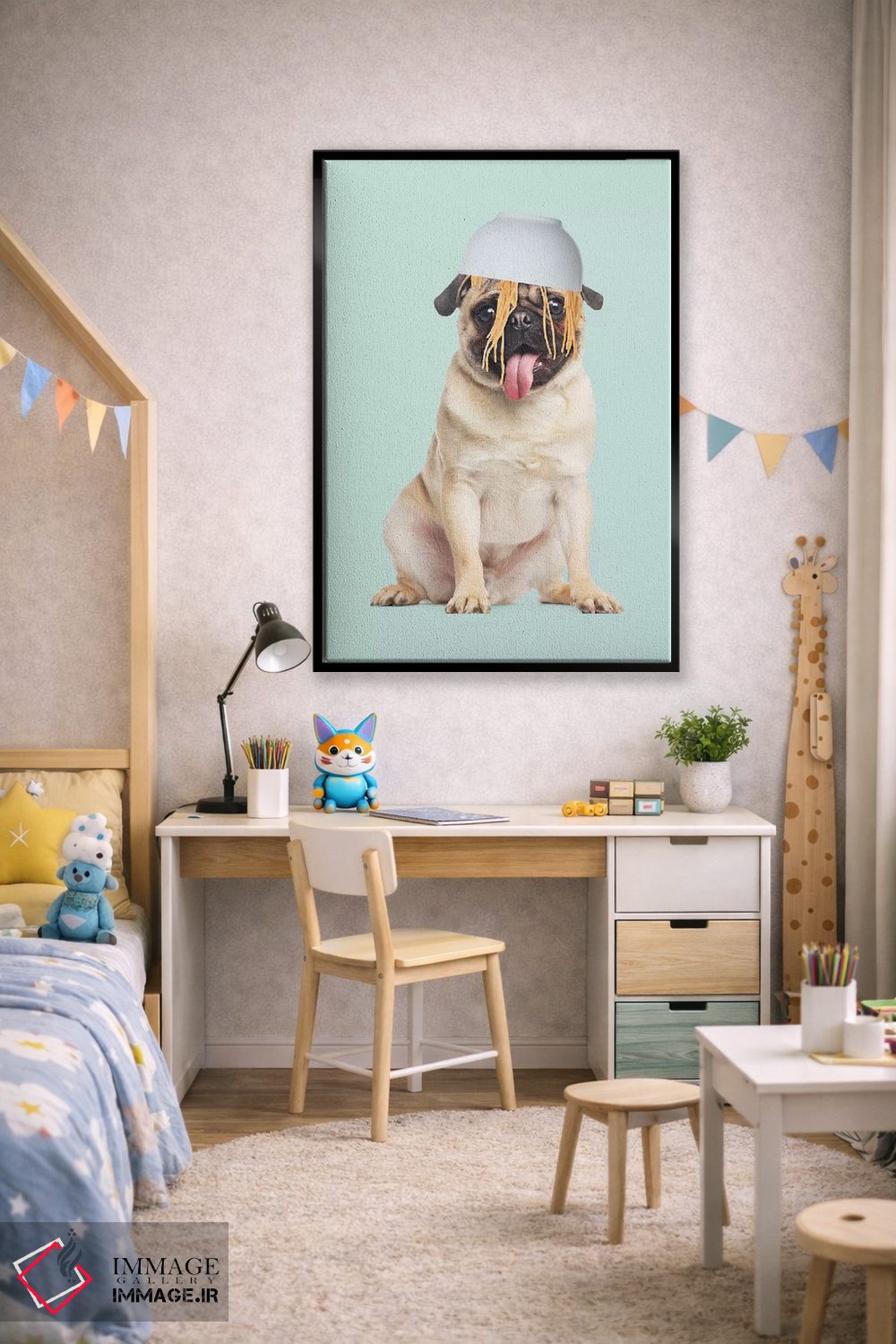 تابلو دکوراتیو "پاگتی " اثر یوناس لوس - D2B