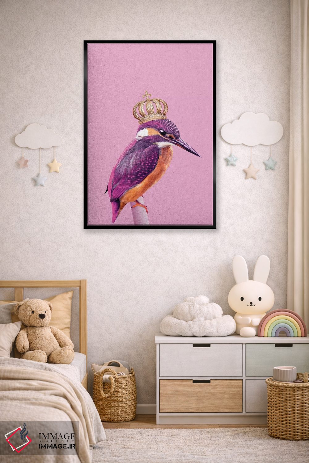 تابلو دکوراتیو "ملکه پتروس" اثر یوناس لوس - D6B