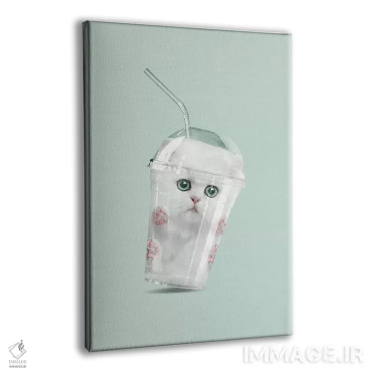 تابلو دکوراتیو "شیک گربه ای" اثر یوناس لوس - نمای پرسپکتیو محصول