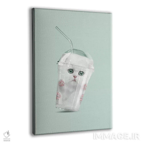 تابلو دکوراتیو "شیک گربه ای" اثر یوناس لوس - نمای پرسپکتیو محصول