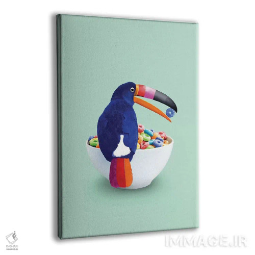 تابلو دکوراتیو "توقان غلات" اثر یوناس لوس - نمای پرسپکتیو محصول