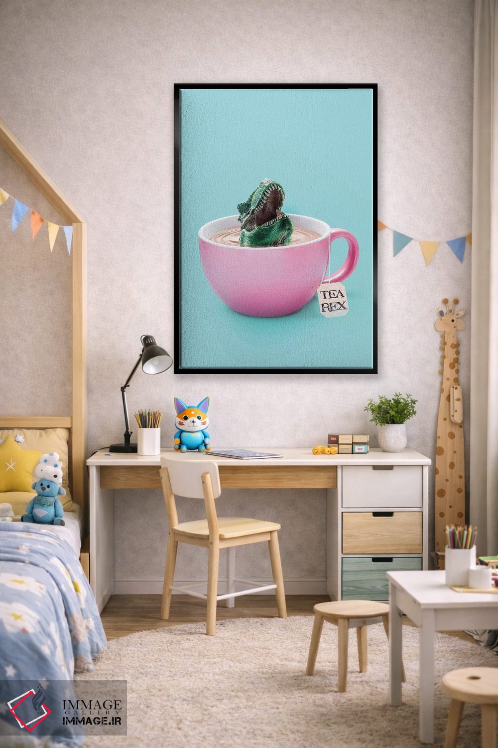 تابلو دکوراتیو "چای تگز " اثر یوناس لوس - D2B