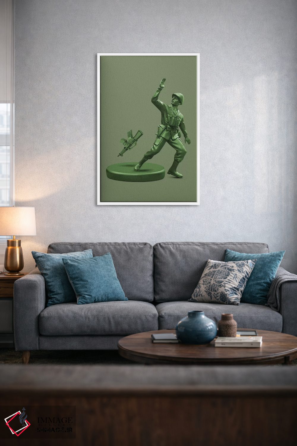 تابلو دکوراتیو "سرباز اسباب بازی" اثر یوناس لوس - D4W