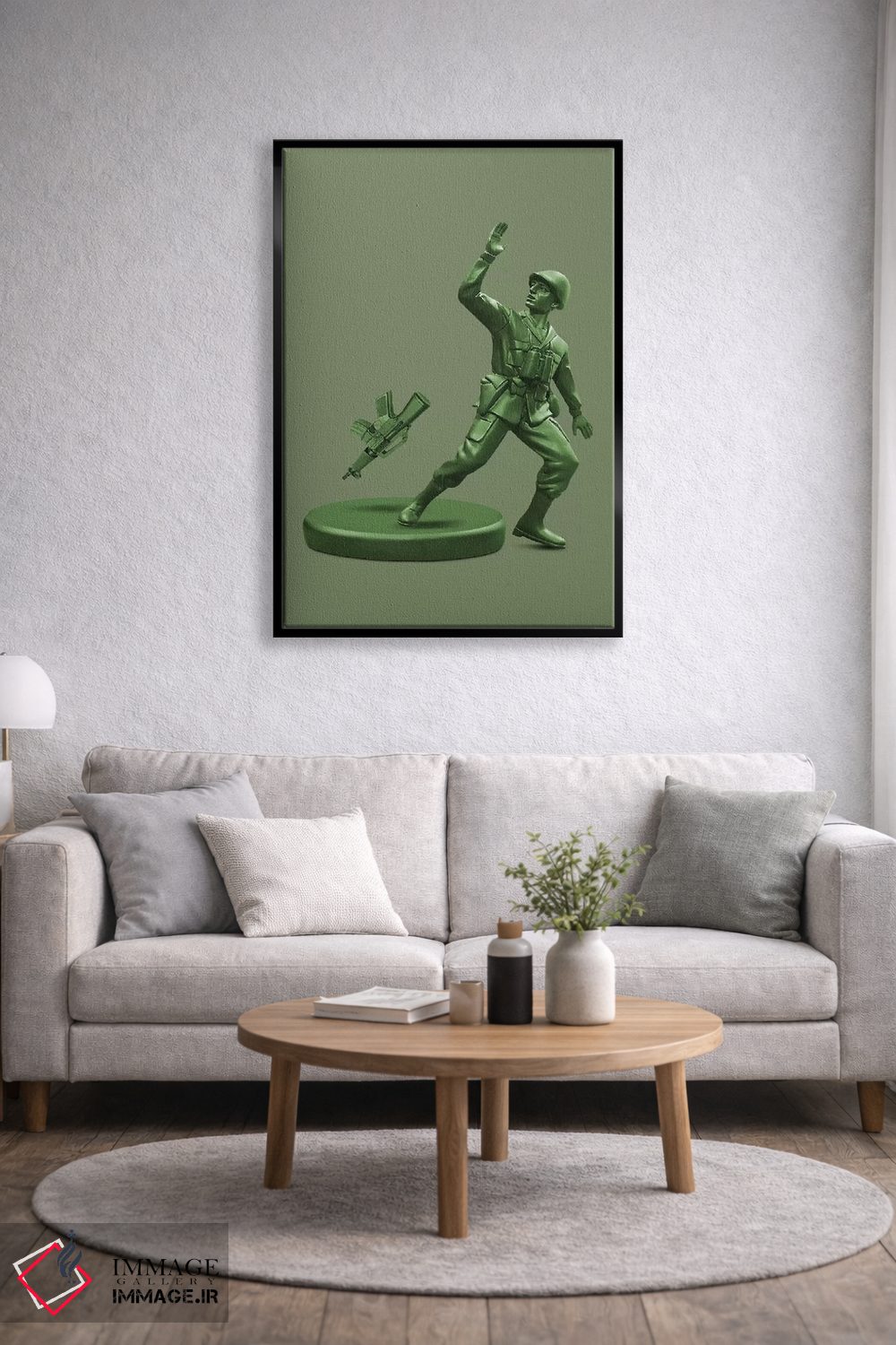 تابلو دکوراتیو "سرباز اسباب بازی" اثر یوناس لوس - D5B