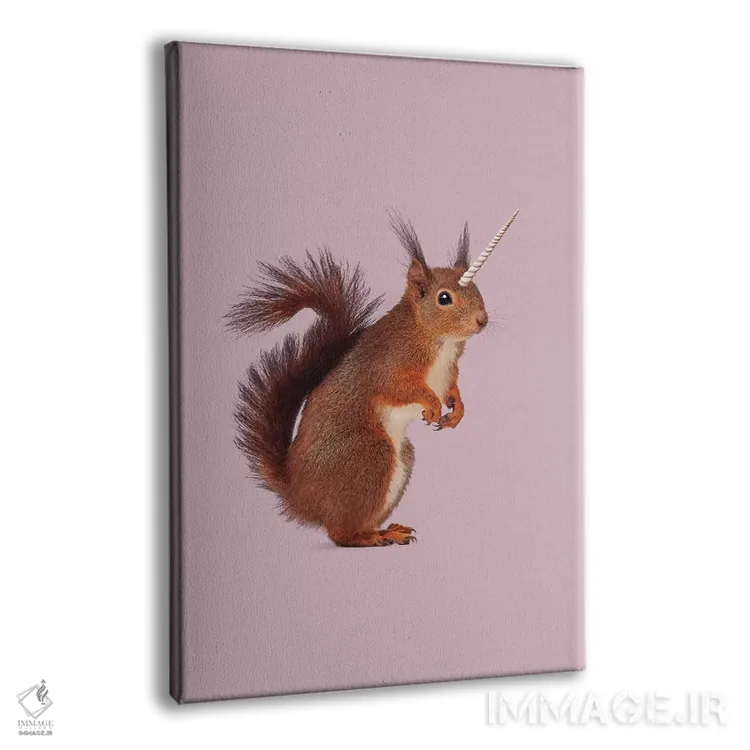 تابلو دکوراتیو "سنجابک " اثر یوناس لوس - نمای پرسپکتیو محصول