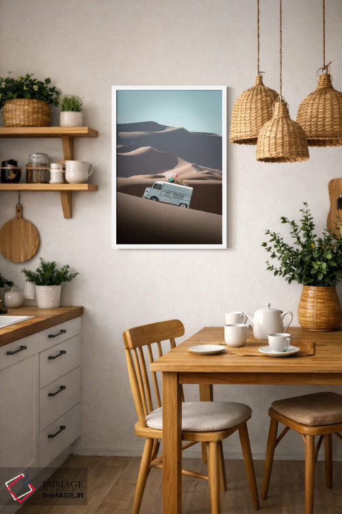 تابلو دکوراتیو "ون بستنی" اثر یوناس لوس - D4W