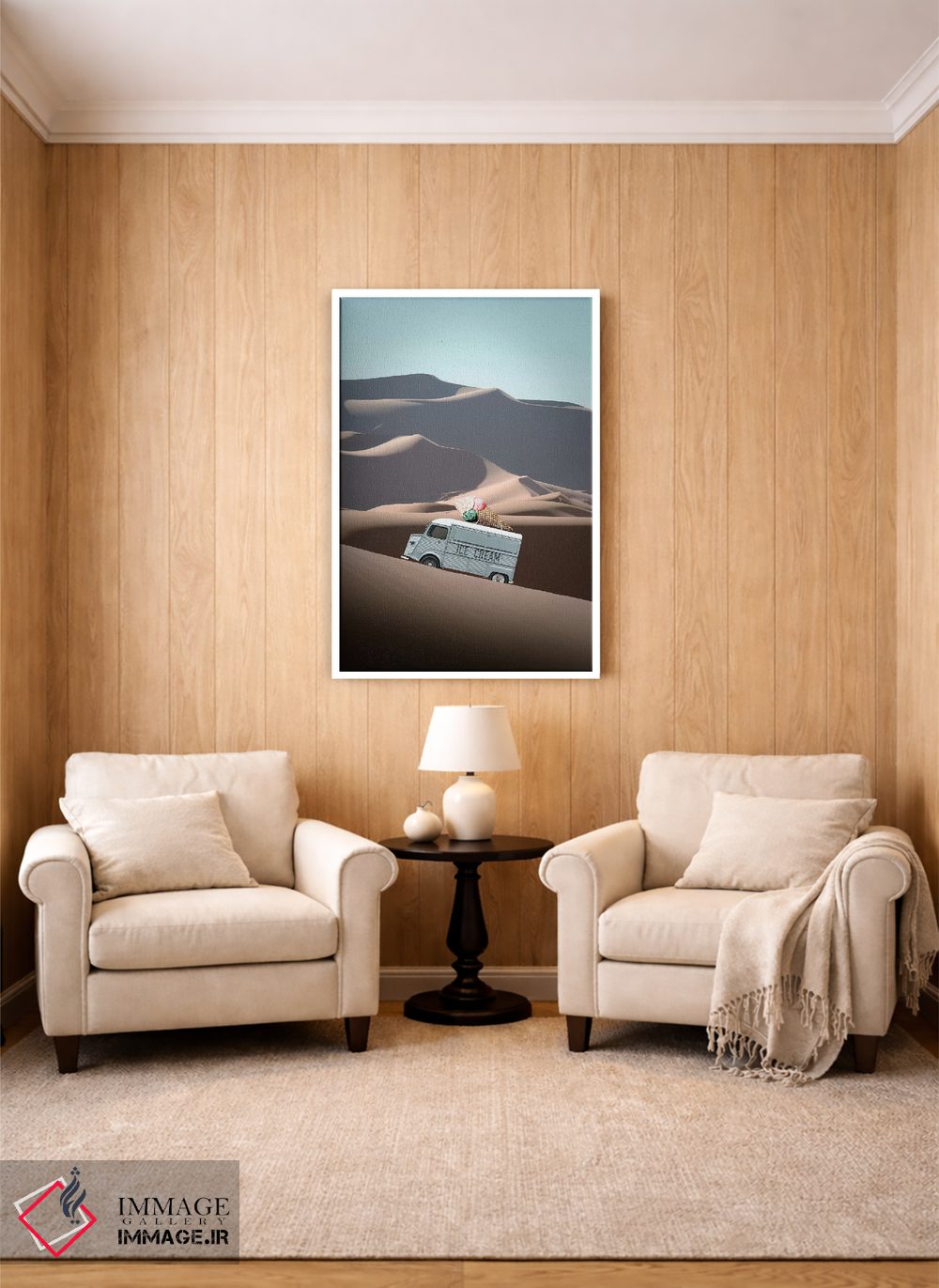 تابلو دکوراتیو "ون بستنی" اثر یوناس لوس - D5W