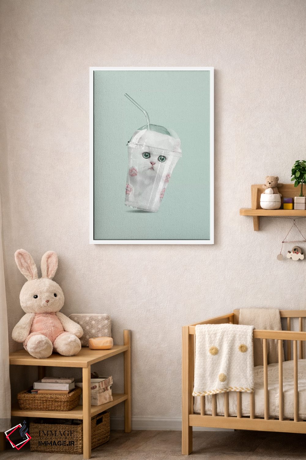 تابلو دکوراتیو "شیک گربه ای" اثر یوناس لوس - D3W