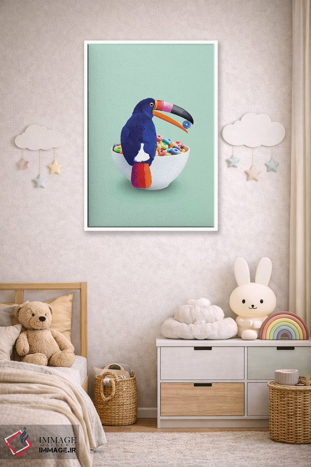 تابلو دکوراتیو "توقان غلات" اثر یوناس لوس - D3W