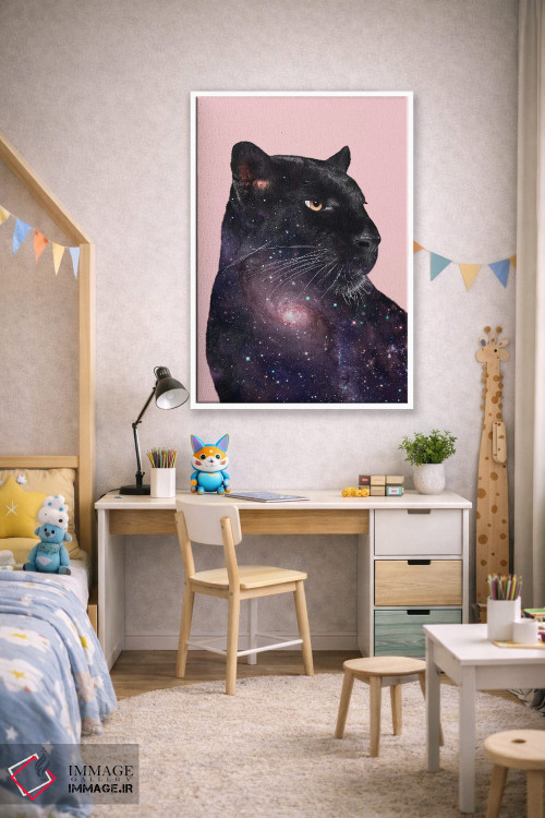 تابلو دکوراتیو "پلنگ کهکشانی" اثر یوناس لوس - D1W