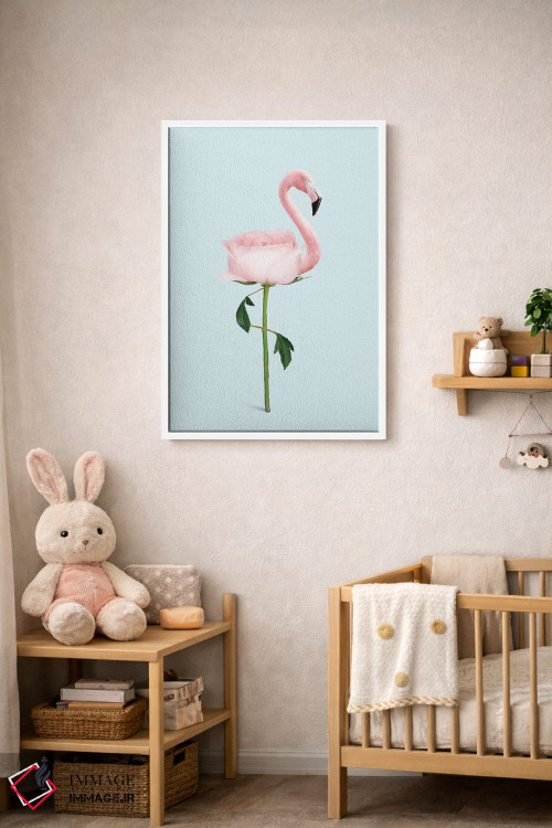 تابلو دکوراتیو "گل فلامینگو" اثر یوناس لوس - D4W