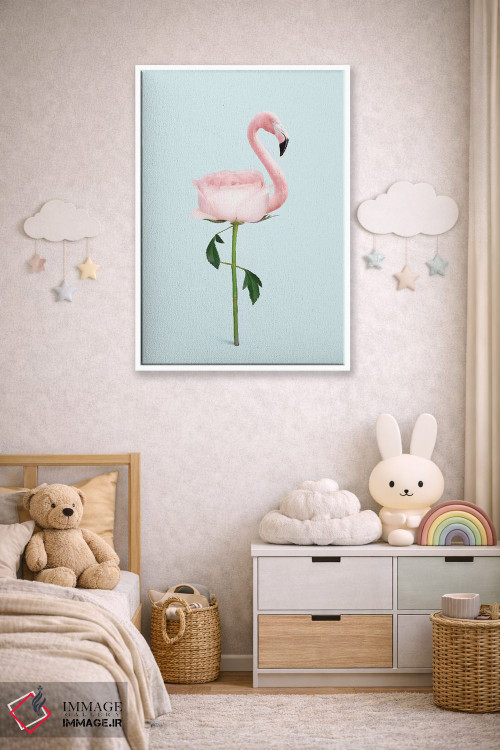 تابلو دکوراتیو "گل فلامینگو" اثر یوناس لوس - D5W