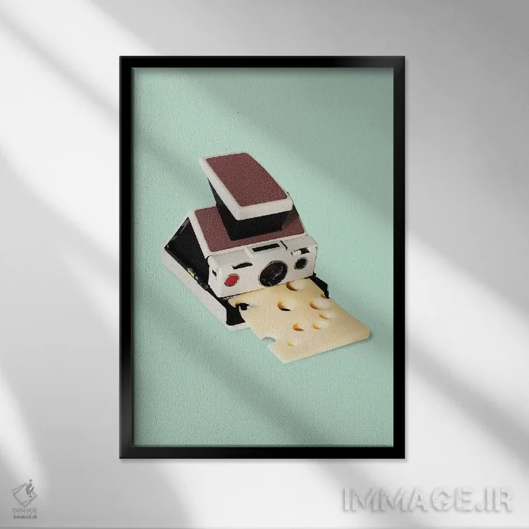 تابلو دکوراتیو "بگید سیب زمینی " اثر یوناس لوس - نمای قابدار مشکی