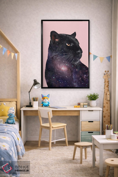 تابلو دکوراتیو "پلنگ کهکشانی" اثر یوناس لوس - D2B