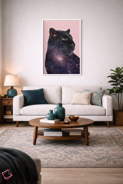 تابلو دکوراتیو "پلنگ کهکشانی" اثر یوناس لوس - D4W