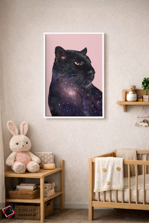 تابلو دکوراتیو "پلنگ کهکشانی" اثر یوناس لوس - D3W