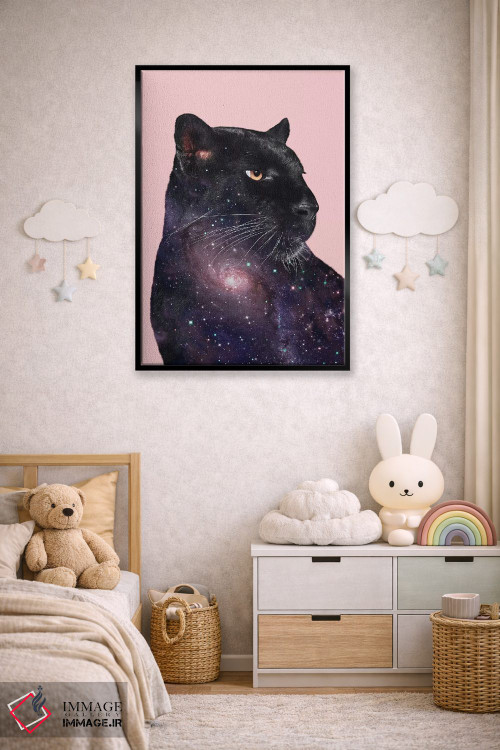 تابلو دکوراتیو "پلنگ کهکشانی" اثر یوناس لوس - D6B