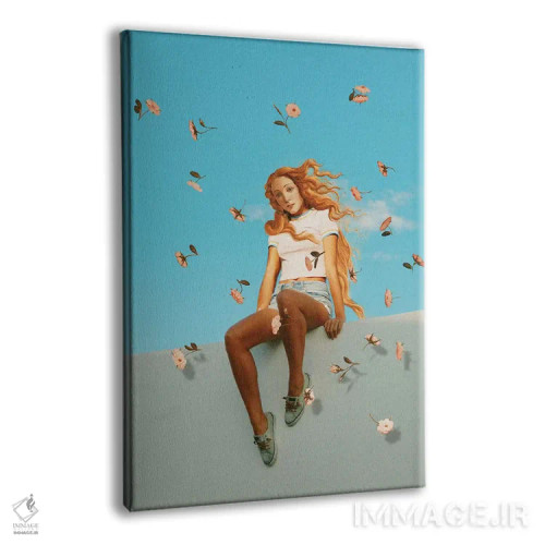 تابلو دکوراتیو "ونوس نوستالژیک" اثر یوناس لوس - نمای پرسپکتیو محصول