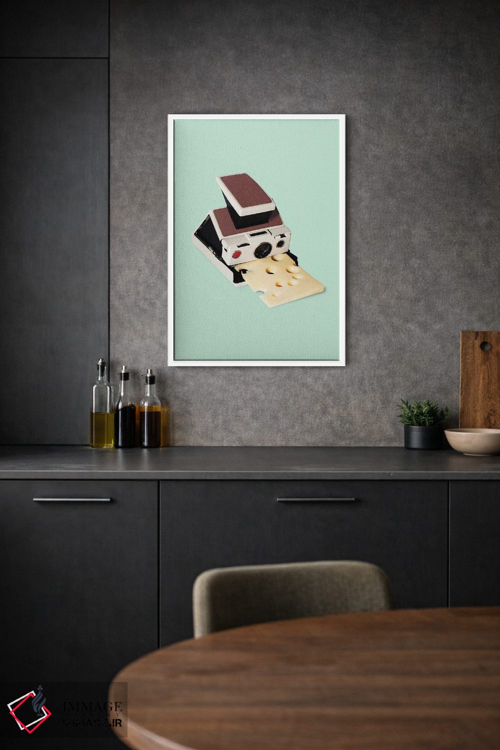 تابلو دکوراتیو "بگید سیب زمینی " اثر یوناس لوس - D1W