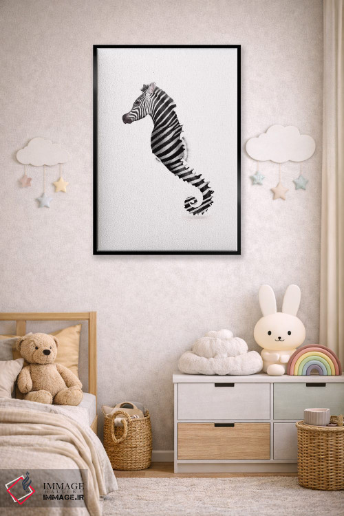 تابلو دکوراتیو "اسب دریایی" اثر یوناس لوس - D4B