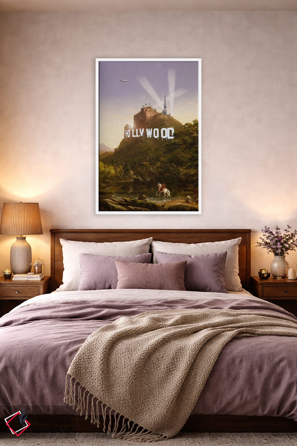 تابلو دکوراتیو "هالیوود" اثر یوناس لوس - D3W
