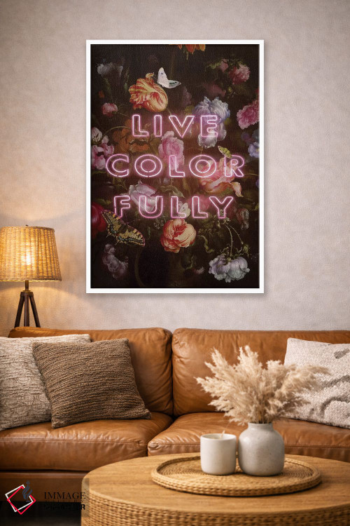 تابلو دکوراتیو "زندگی رنگارنگ" اثر یوناس لوس - D3W