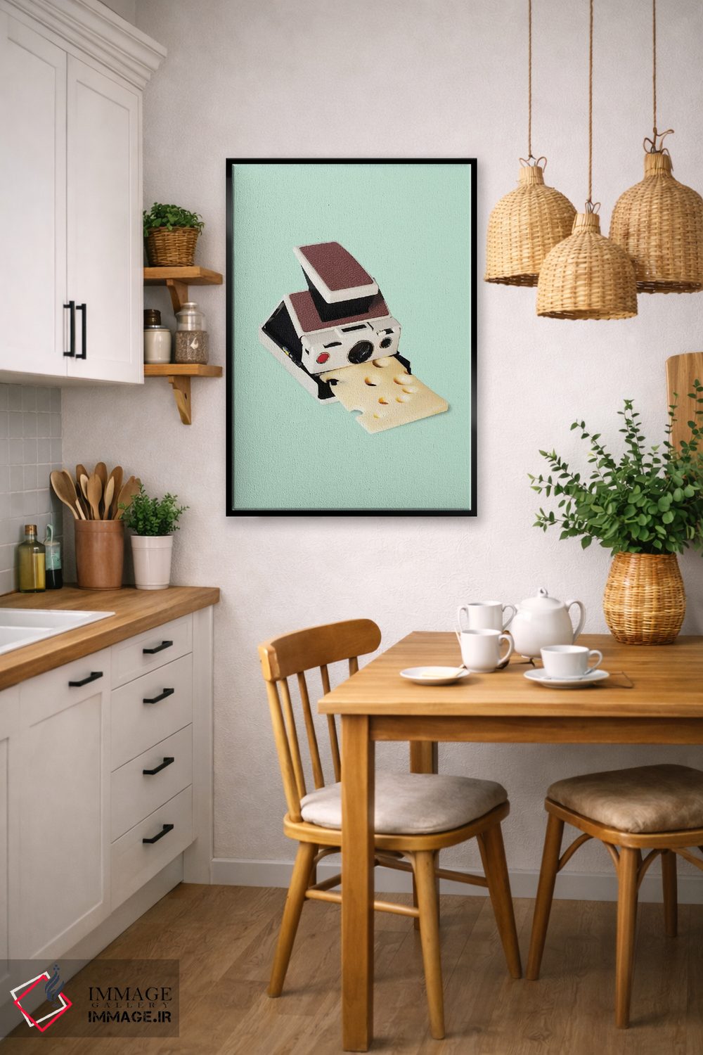 تابلو دکوراتیو "بگید سیب زمینی " اثر یوناس لوس - D6B