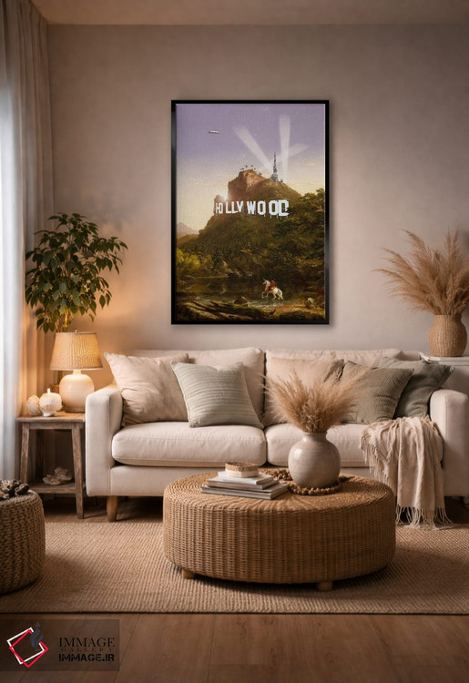 تابلو دکوراتیو "هالیوود" اثر یوناس لوس - D5B