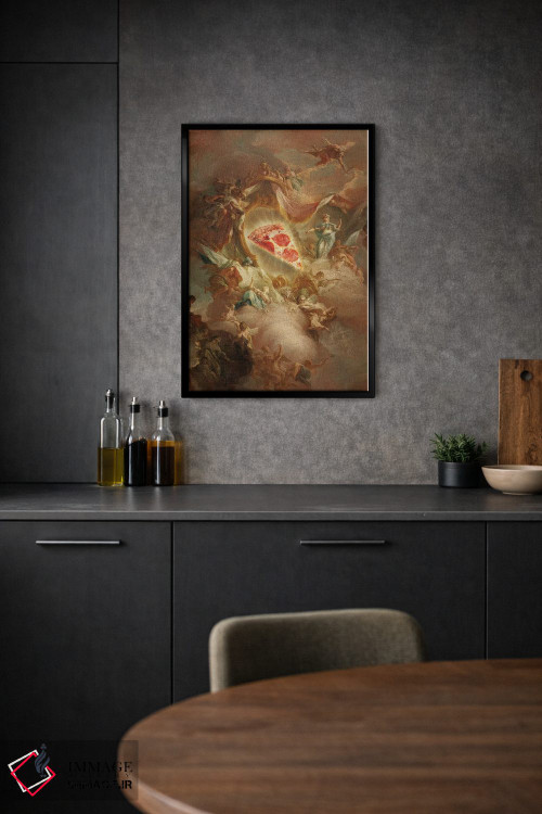 تابلو دکوراتیو "پیتزای مقدس" اثر یوناس لوس - D1B