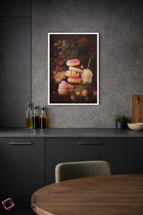 تابلو دکوراتیو "دسته گل شیرین" اثر یوناس لوس - D1W