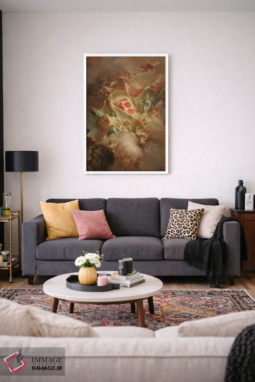 تابلو دکوراتیو "پیتزای مقدس" اثر یوناس لوس - D2W