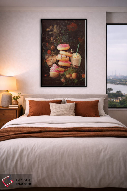 تابلو دکوراتیو "دسته گل شیرین" اثر یوناس لوس - D3B