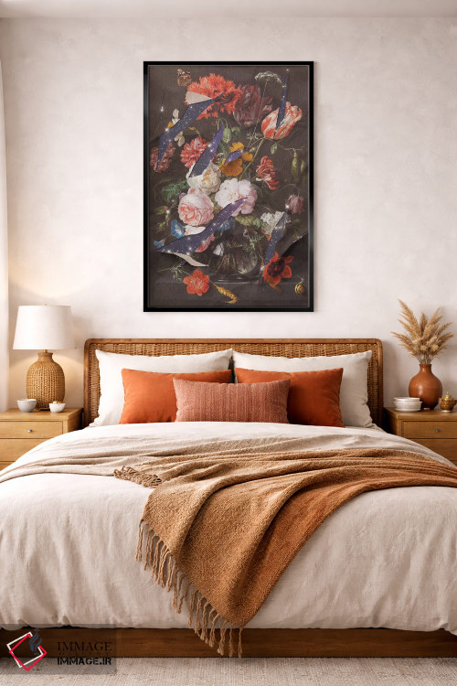 تابلو دکوراتیو "گل های کهکشان" اثر یوناس لوس - D4B