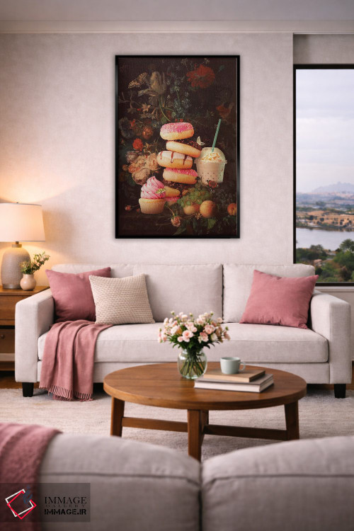 تابلو دکوراتیو "دسته گل شیرین" اثر یوناس لوس - D4B