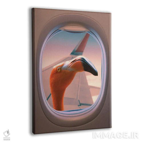 تابلو دکوراتیو "مسافر قاچاقی" اثر یوناس لوس - نمای پرسپکتیو محصول