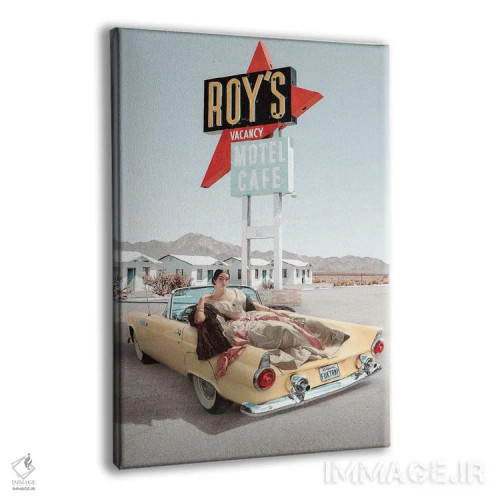 تابلو دکوراتیو "شاهزاده خانم کالیفرنیا" اثر یوناس لوس - نمای پرسپکتیو محصول